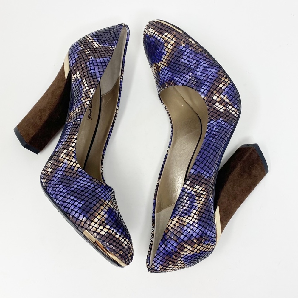 J.RENEE RATTLE SNAKE PRINT PUMP 9 - Picture 2 of 13